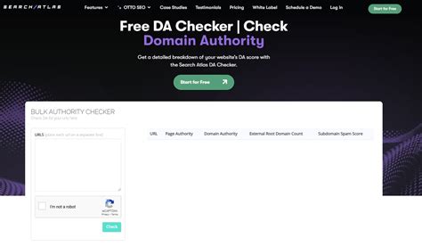 free da checker|Domain Authority Checker .